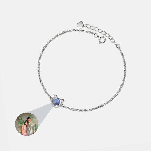 Cat Custom Photo Projection Bracelet