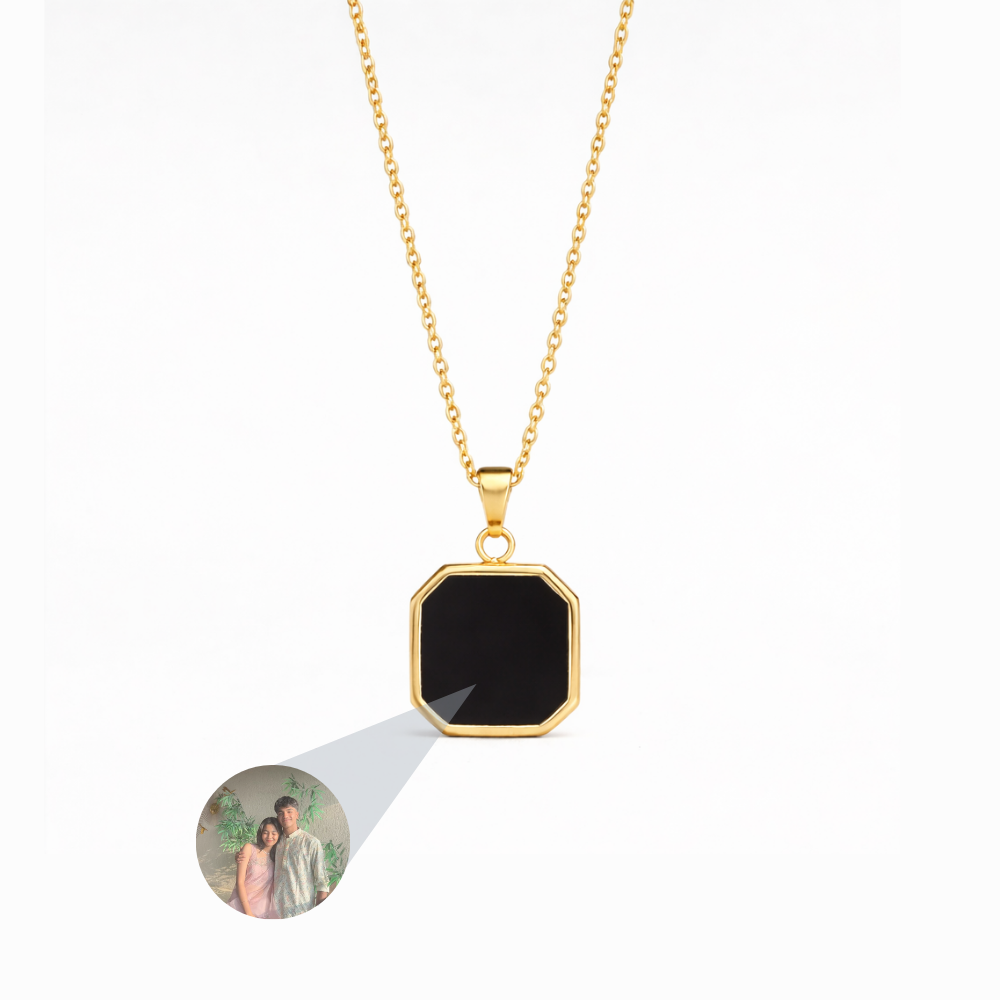 Heat-Activated Custom Photo Necklace
