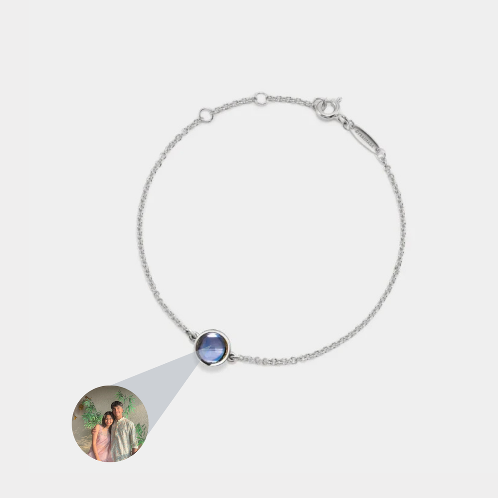 Bubble Custom Photo Projection Bracelet