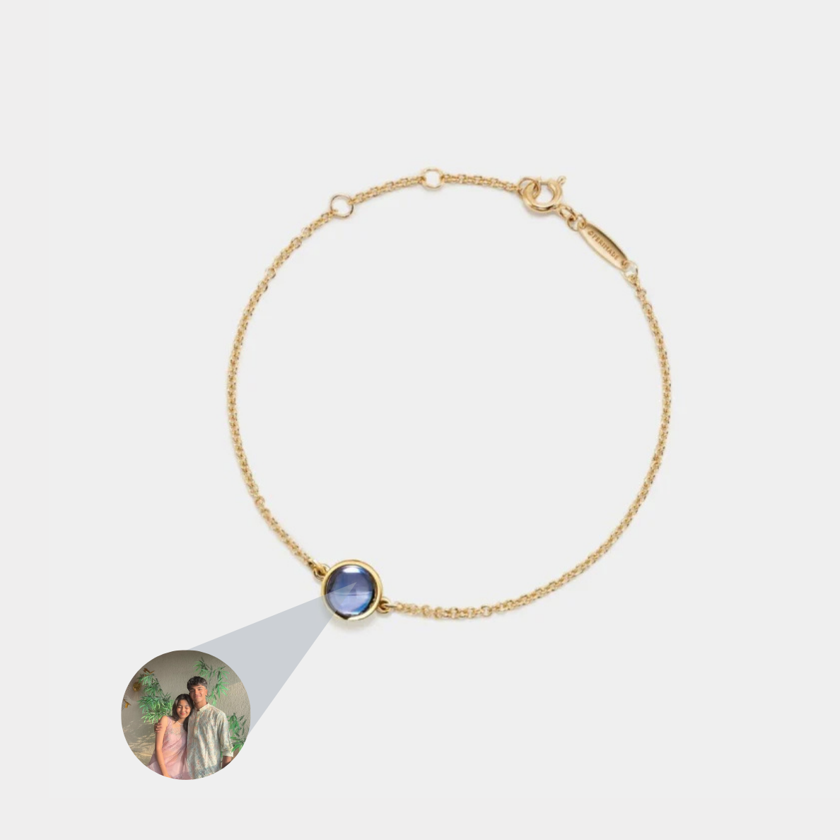 Bubble Custom Photo Projection Bracelet