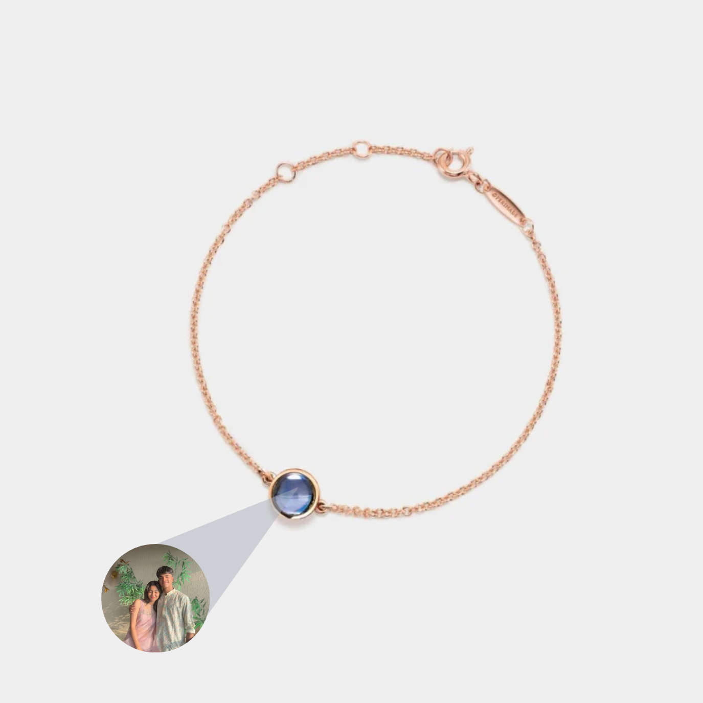 Bubble Custom Photo Projection Bracelet