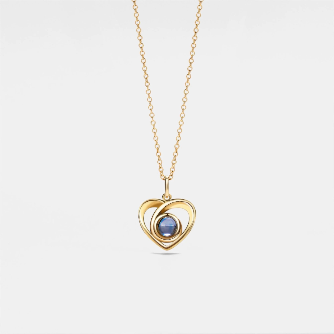 Heart Custom Photo Projection Necklace