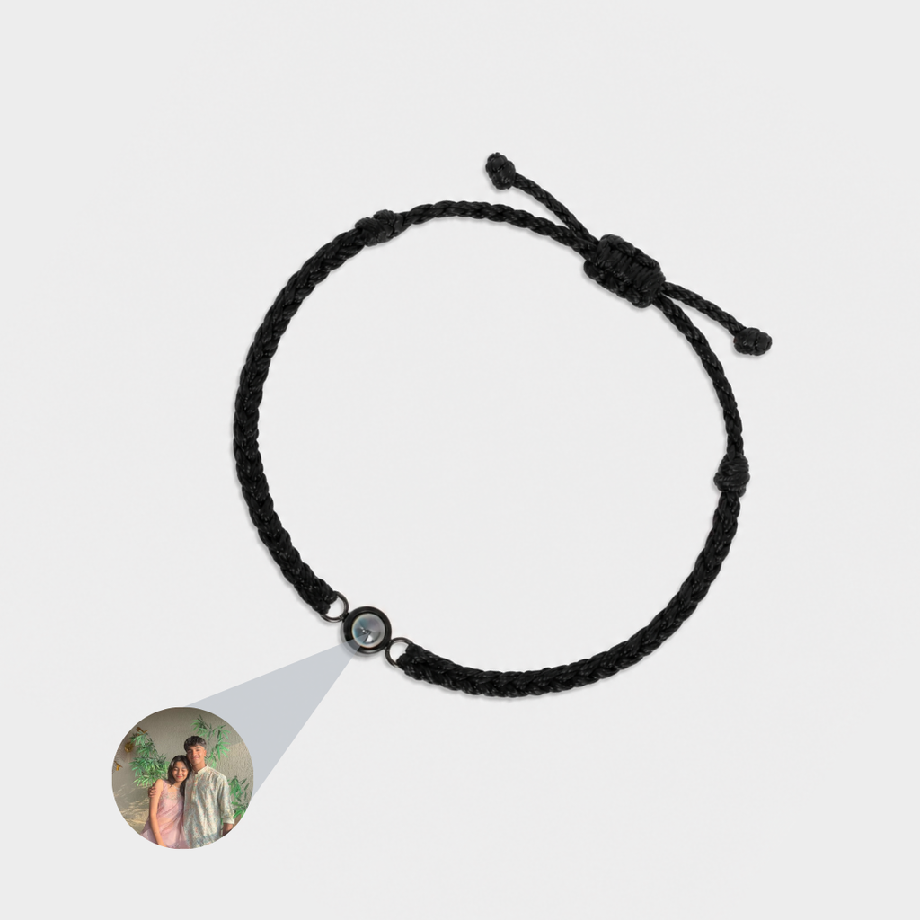 Rope Custom Photo Projection Bracelet