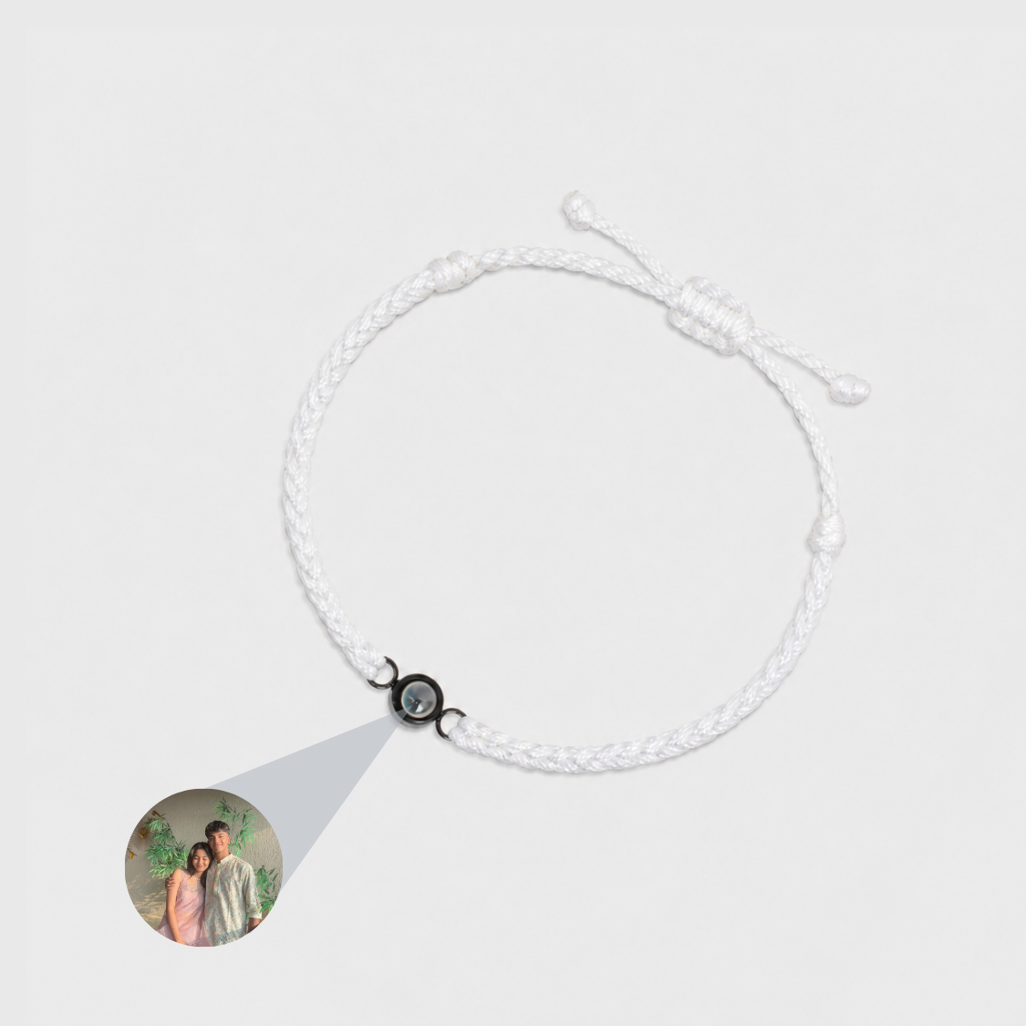 Rope Custom Photo Projection Bracelet