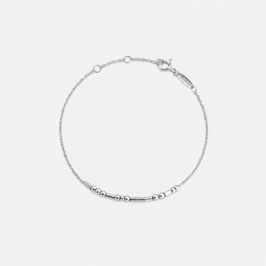 Custom Morse Code Bracelet